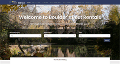 Desktop Screenshot of bouldersbestrentals.com